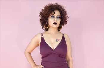 Kanak Raj behind the scenes of a fashion photoshoot in Mohali, India