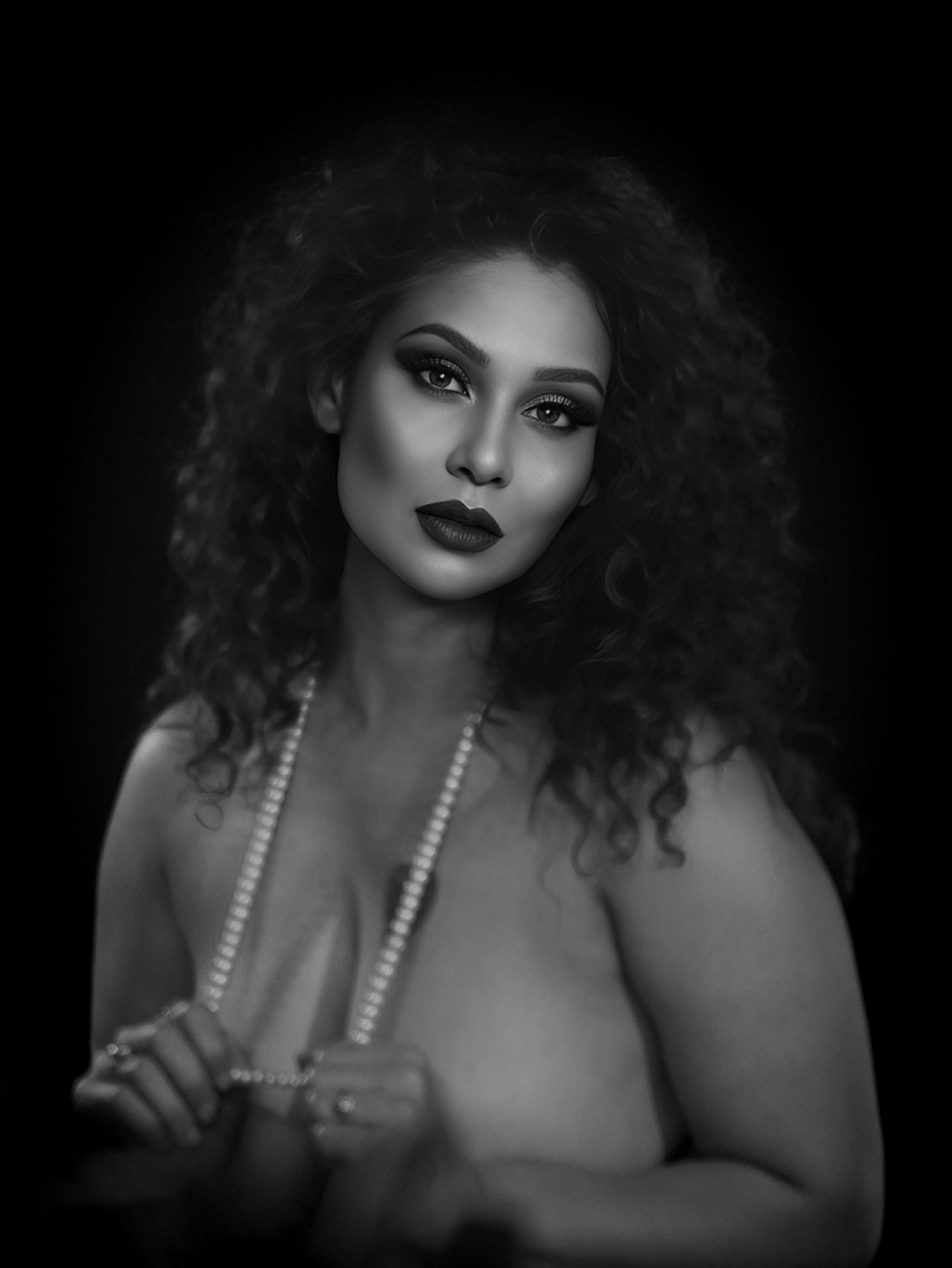 Kanak Raj - Bold Glamour in Black and White