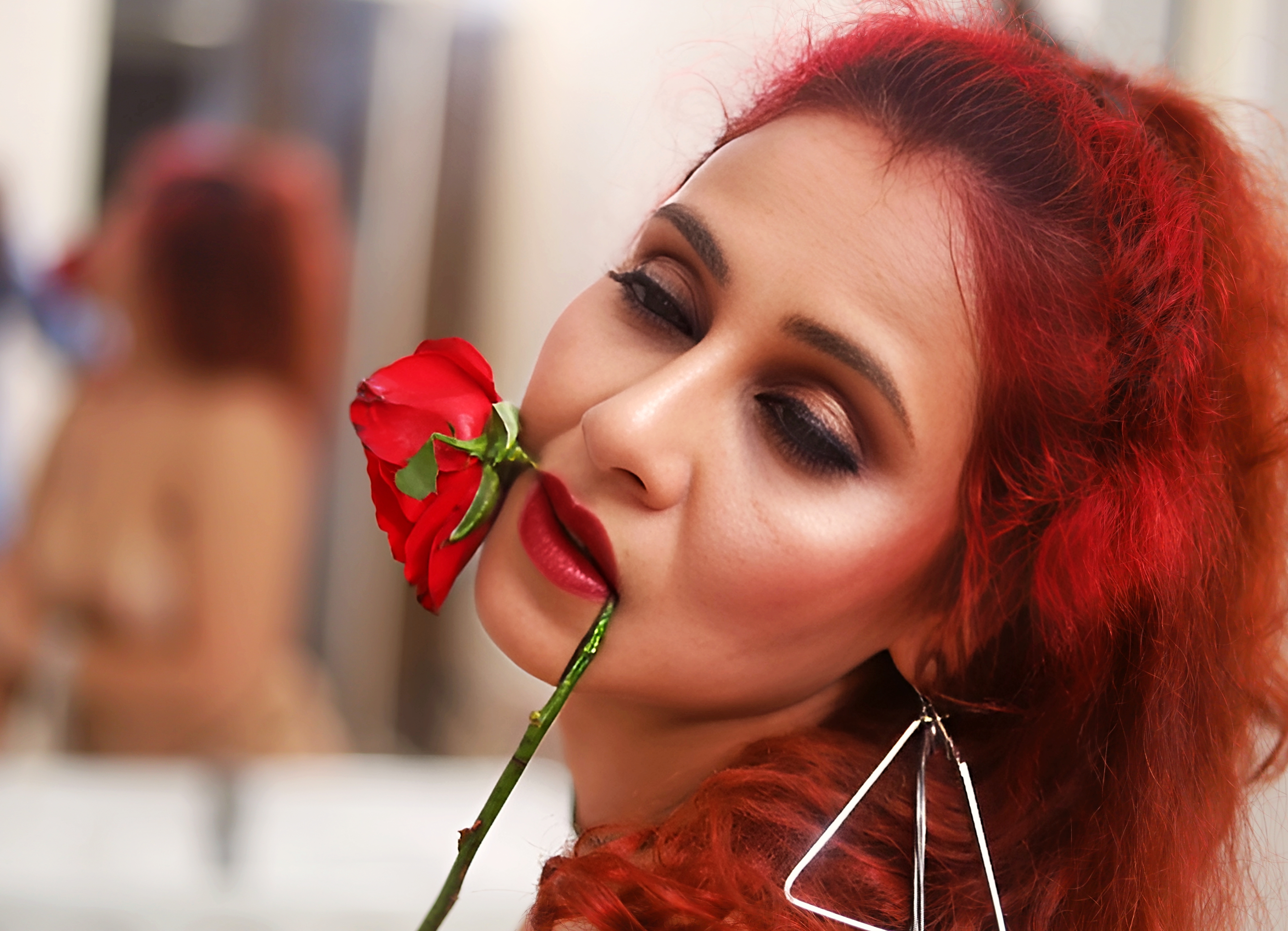 Kanak Raj - Kanak Raj: Sensual Rose Portrait