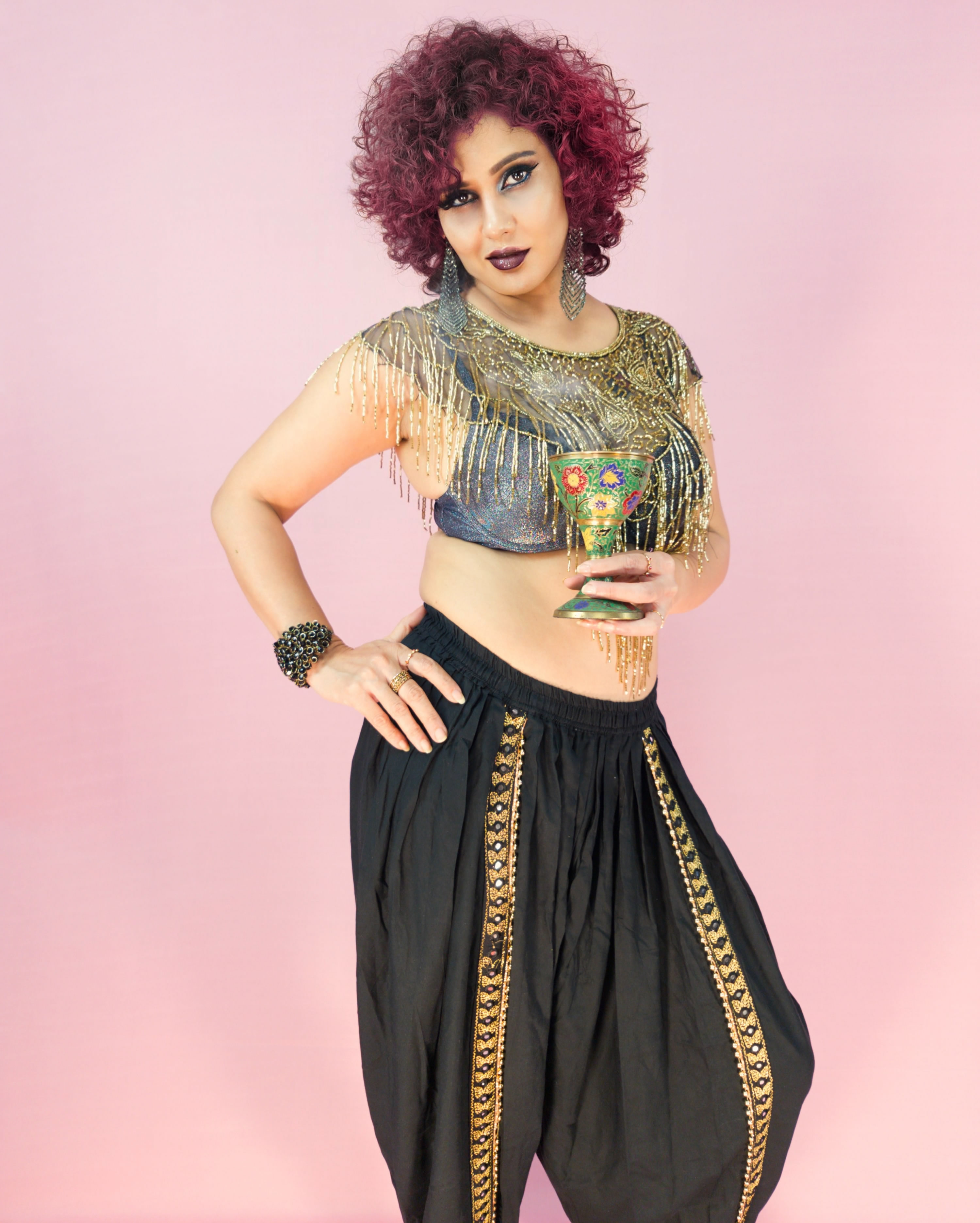 Kanak Raj - Kanak Raj in Glamorous Black Ethnic Outfit